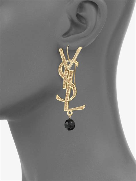 ysl earrings amazon|ysl earrings harvey nichols.